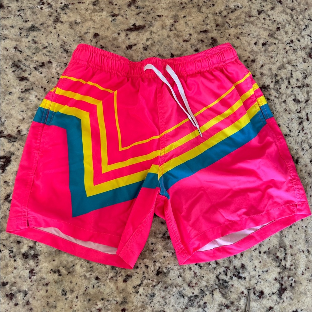 Men’s Pink Swim Trunks